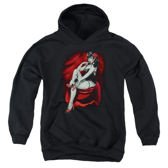 - Broken Shoe Zombie - Youth Hooded Sweatshirt - Small