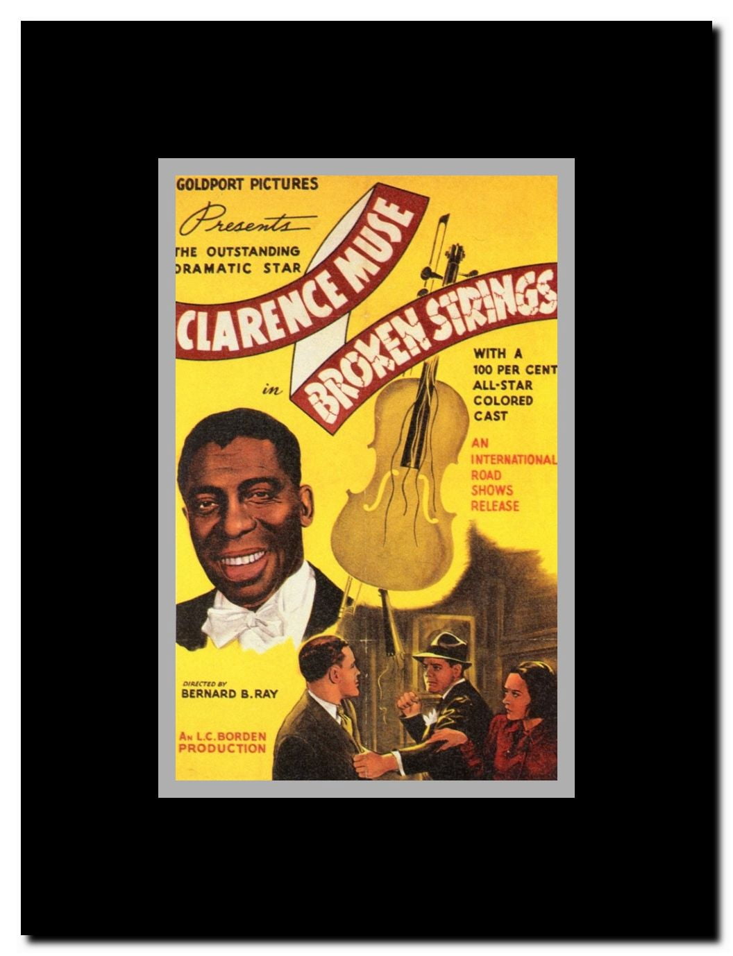 Broken Strings Framed Movie Poster