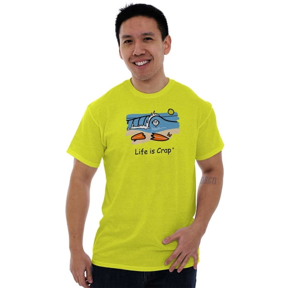 Broken Surfboard Swim Beach Day Men's Graphic T Shirt Tees Brisco Brands X