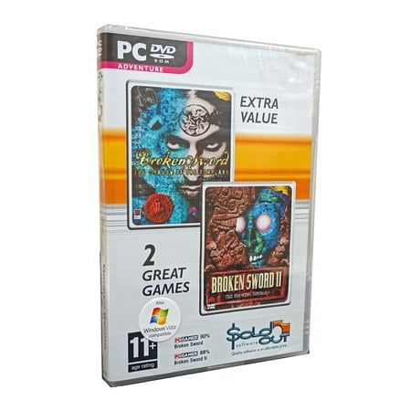 Broken Sword 2 Game Pack: Includes Broken Sword: The Shadow of the Templars PLUS Broken Sword II: The Smoking Mirror