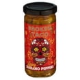 thumbnail image 1 of Broken Taco Spicy Serrano Peppers Jar, (8oz), 1 of 5