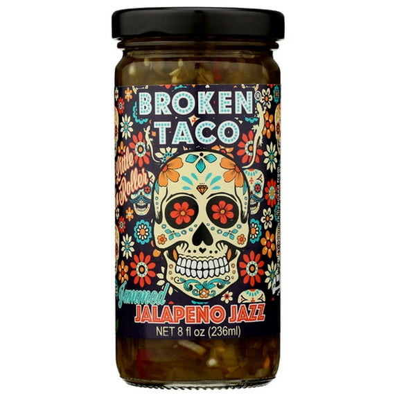 Broken Taco Sweet Jalapeno Jazz 8 oz (Pack Of 6)