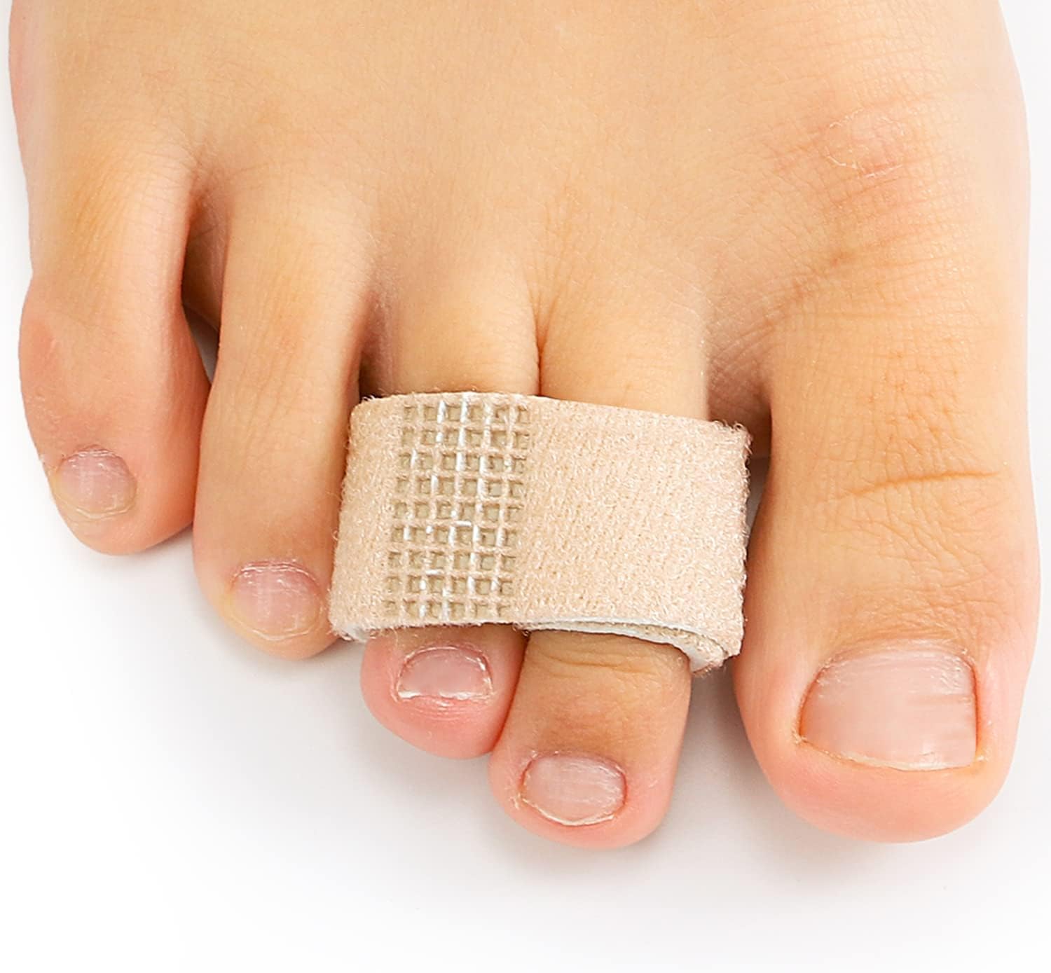 Broken Toe Wraps 5 Pack Cushioned Bandages Hammer Toe Separator Splints