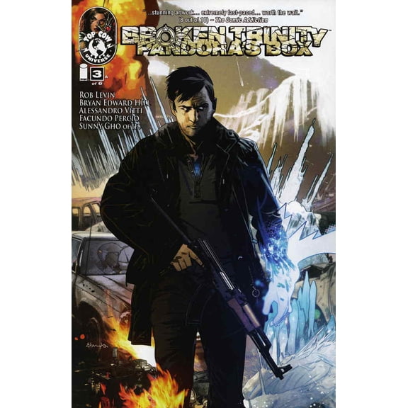 Broken Trinity: Pandora's Box #3A VF ; Image Comic Book