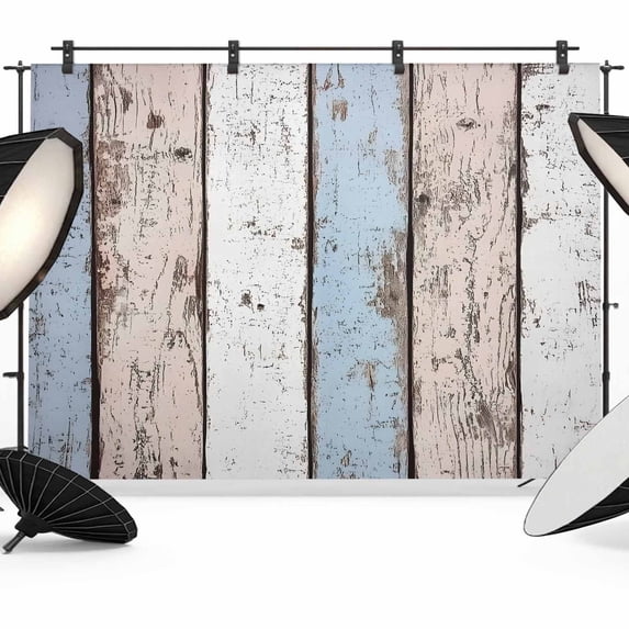 Broken Wood Broad Backdrop for Photography, Vintage Stripe Wood Retro ...