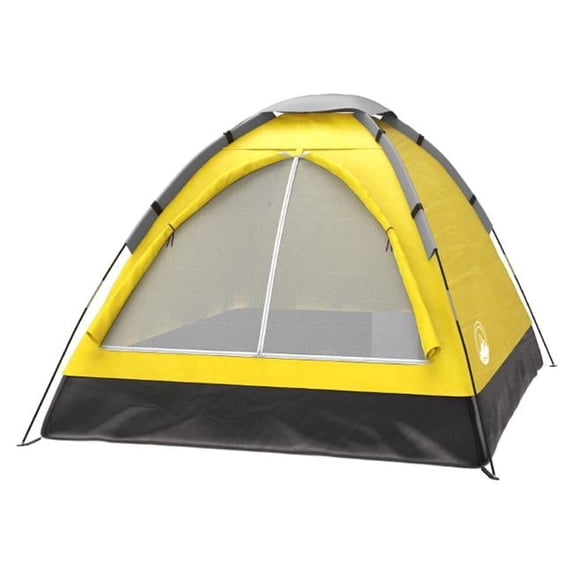 Bromas 2-Person Dome Tent, 90T Polyester & Fiberglass
