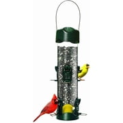 Brome Mega 600 Metal Tube Feeder w/6 Seed Ports, 4 lbs seed capacity