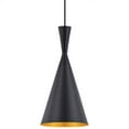 thumbnail image 1 of Bromi Design Berkley Single Light Aluminum Pendant in Black, 1 of 2