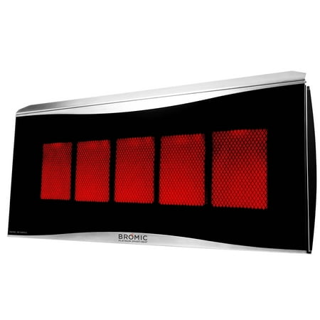Bromic Heating - Outdoor Heater - Cobalt Electric - 6000W - 230-240V - Silver