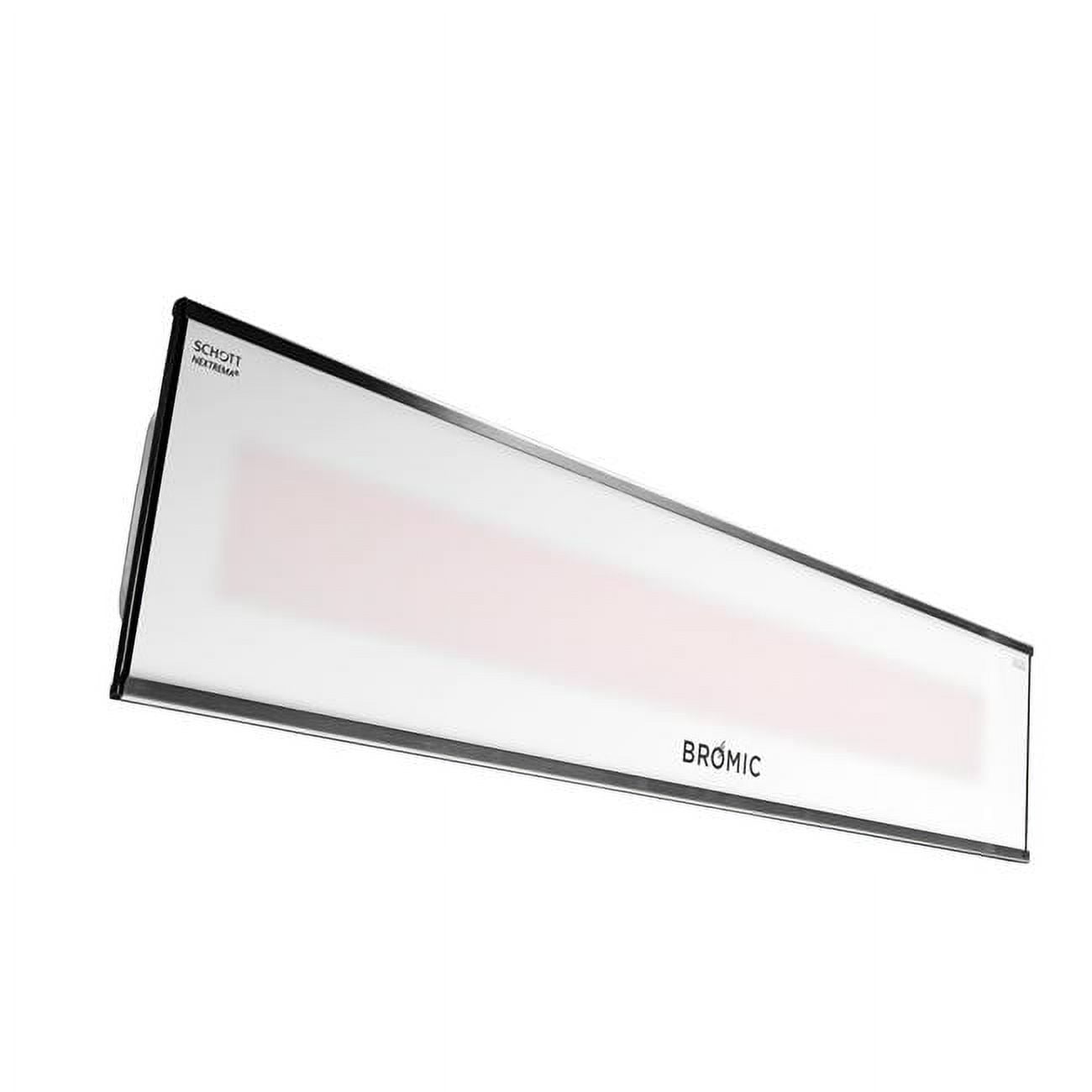 Bromic Heating  White Platinum Smart-Heat Electric Outdoor Patio White Heater - 240V - 2300W