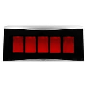 Bromic Platinum Smart Heat Gas Patio Heater - Natural Gas - 5 Burners