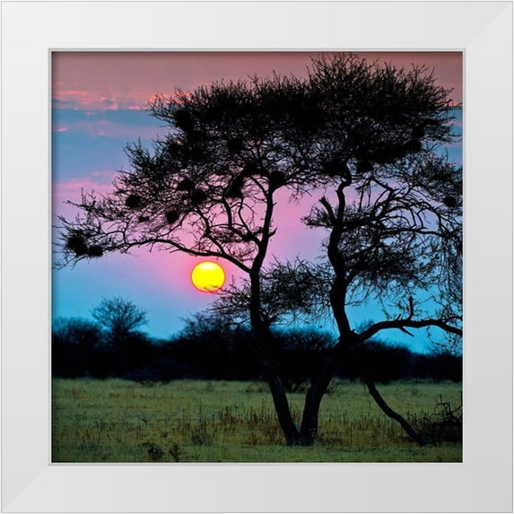 Brommelhorster, Ulf 20x20 White Modern Wood Framed Museum Art Print Titled - End of the Day