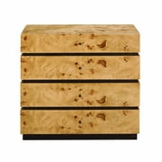 Elk Home Bromo Chest in Large Natural Burl