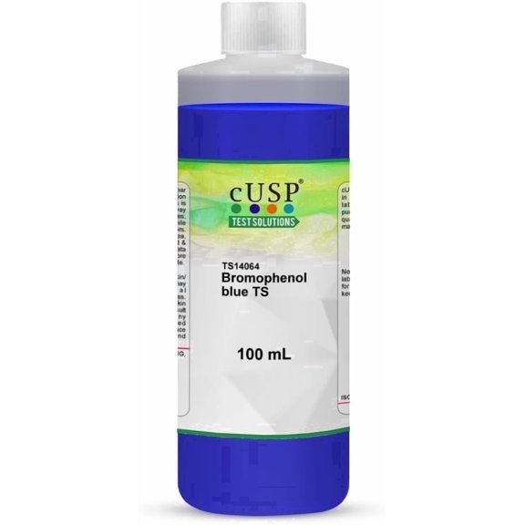 Bromophenol Blue Indicator (100mL) Professional-Grade pH Indicator for Research & Education | High-Purity Acid-Base Indicator for Laboratory & Scientific Use