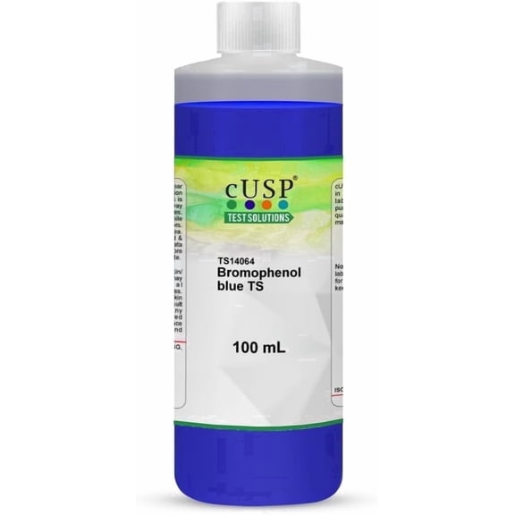 Bromophenol Blue Indicator (100mL) Professional-Grade pH Indicator for Research & Education | High-Purity Acid-Base Indicator for Laboratory & Scientific Use