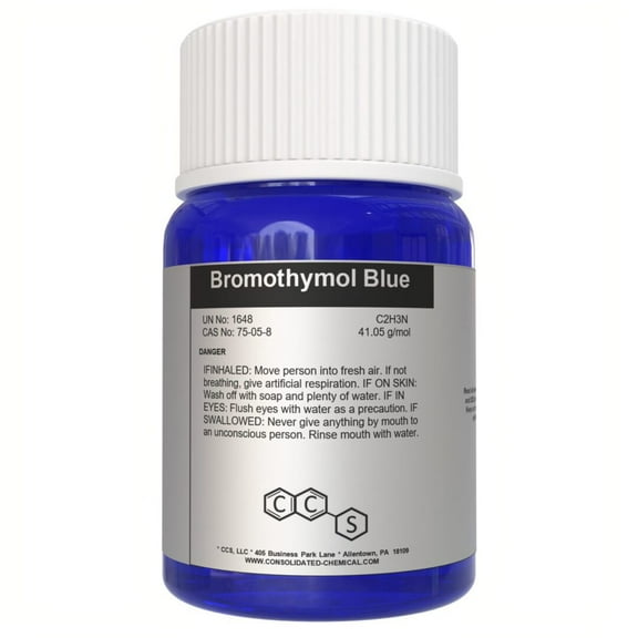 Bromothymol Blue Indicator Reagent Powder | High-Purity pH Indicator - 10 Grams