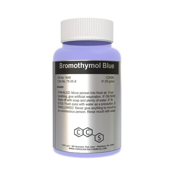 Bromothymol Blue Indicator Reagent Powder | High-Purity pH Indicator - 50 Grams