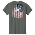 thumbnail image 1 of Bronco American Flag T-Shirt, 1 of 6