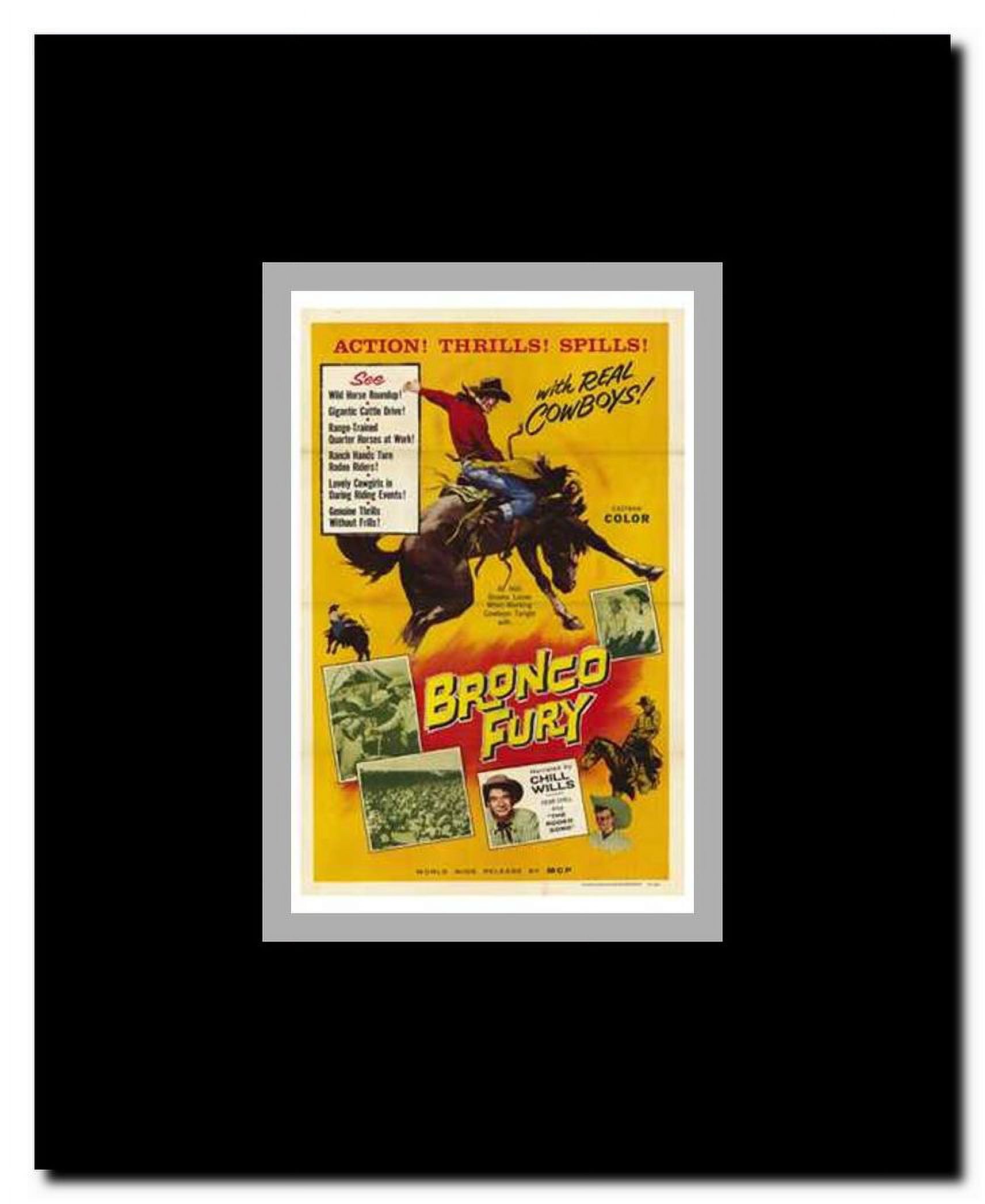 Bronco Fury Framed Movie Poster