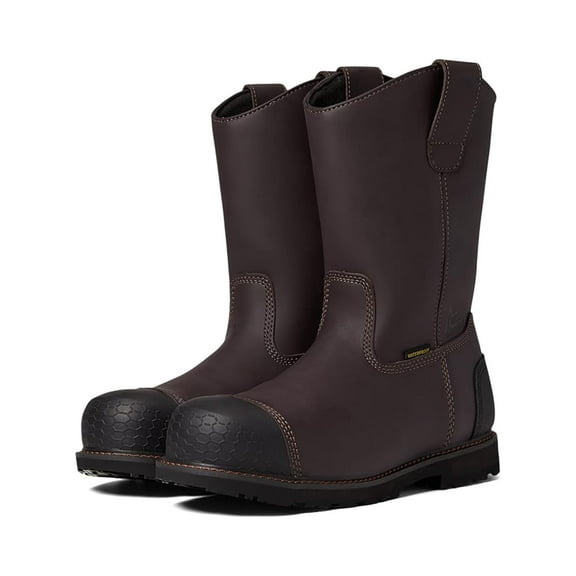 Bronco IV Work Boots, Composite Toe, Brown, Size 9