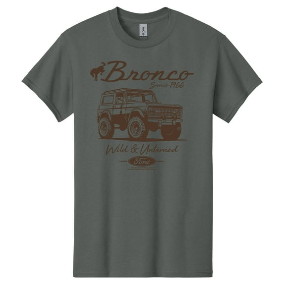 Bronco Wild And Untamed T-Shirt