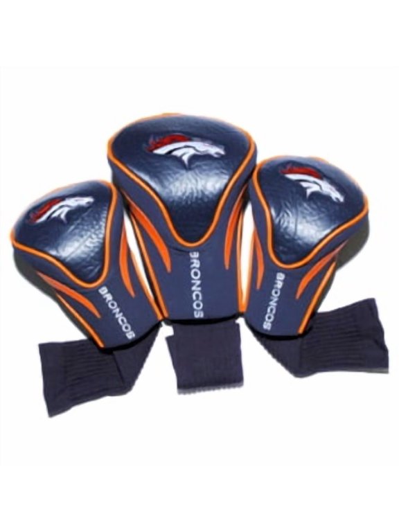 Broncos 3 Pk Contour Sock Headcovers