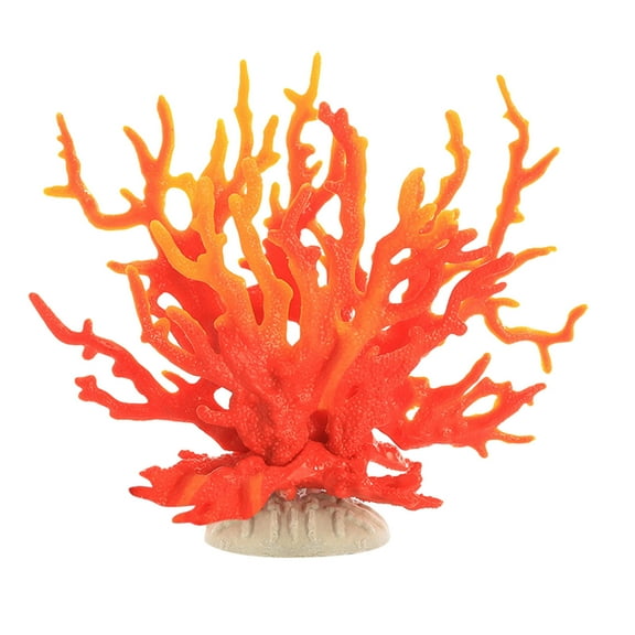 Brondbend Decorations of Fake Coral Lifelike Coral for Water Tank Scenery Simulated Coral for Sea View Decoration Beach Rooms