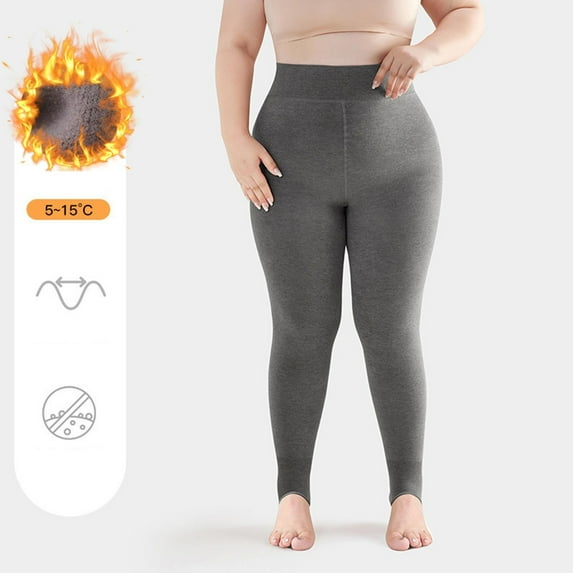 Brondbend Leggings for Women Plus Size Women’s Yoga Pants High Waisted Belly Control Solid Color Cotton Workout Pants Trendy Body Shaping Socks Fall Comfy Athletic