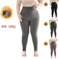 thumbnail image 1 of Brondbend Leggings for Women Plus Size Women’s Yoga Pants High Waisted Belly Control Solid Color Cotton Workout Pants Trendy Body Shaping Socks Fall Comfy Athletic, 1 of 3