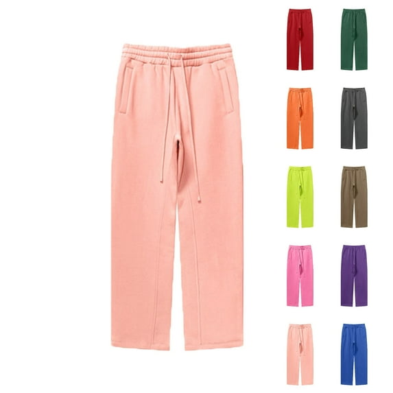 Brondbend Men's Casual Pants Mens Pants Straight Fit Elastic High Waist Drawstring Pocket Trousers Plaid Vintage Loose Trousers Anniversary Fall Winter Pants