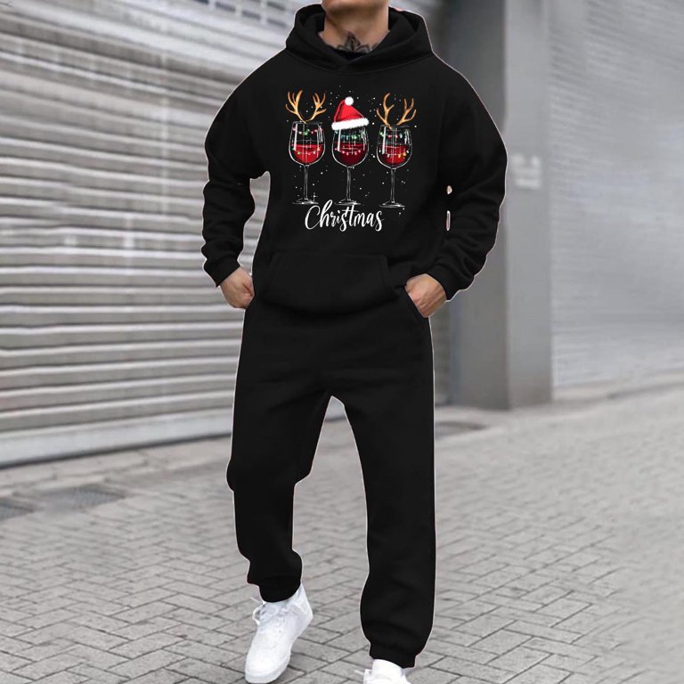 Brondbend Mens Piece Sweatsuits Sets Tracksuits for Men Set