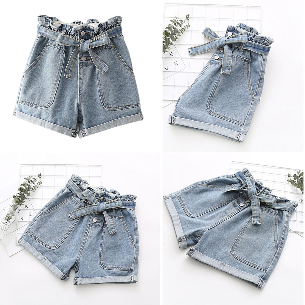 0040~Stretch Cotton RIDING Shorts with Belt main image 1