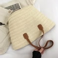 thumbnail image 1 of Brondbend up to 65% off Straw Beach Bag Summer Woven Shoulder Tote Bags Purse For Women Khaki Bag, 1 of 1