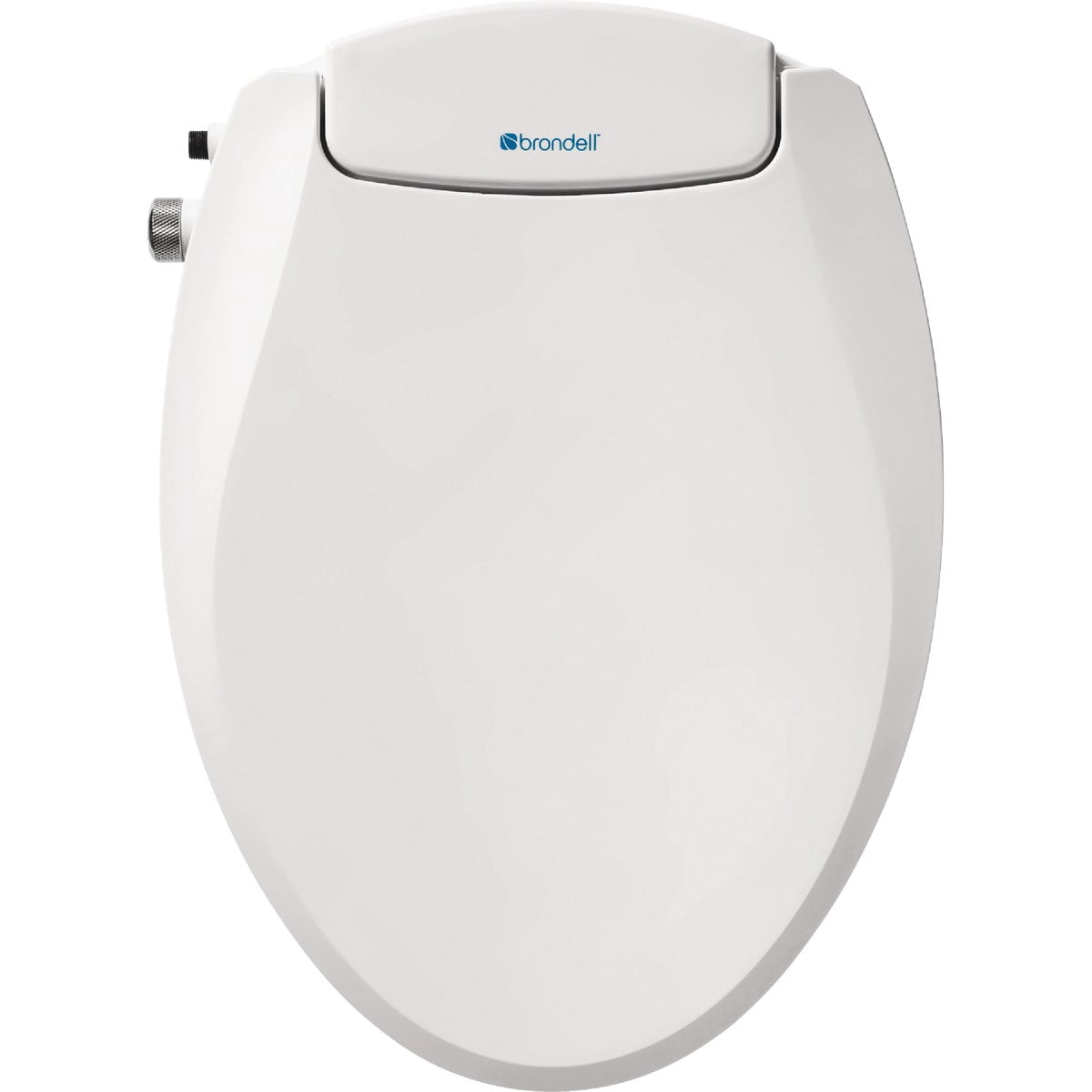 Brondell Non-Electric Bidet Toilet Seat Ecoseat S101 - Dual Nozzle, Easy Install, White — Garden & Landscape Use, Standard Connection