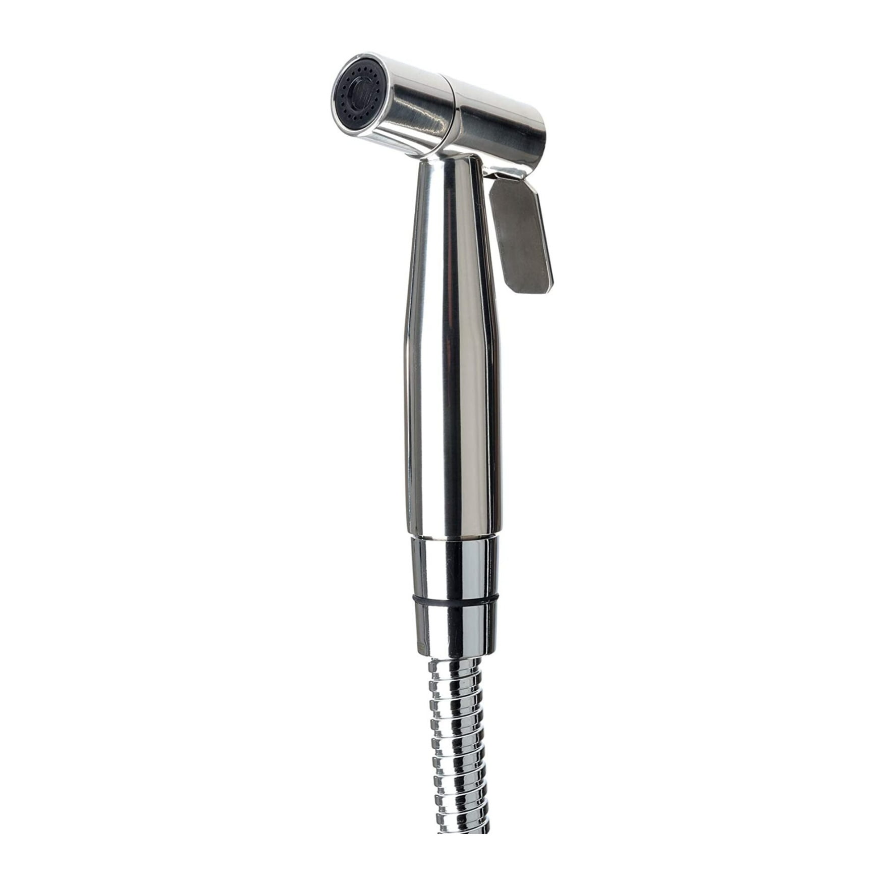 Brondell Silver Stainless Steel Hand Held Bidet with Hardware