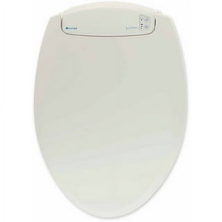 BEMIS Radiance Heated Night Light Toilet Seat will Slow Close and Never  Loosen, ROUND, Long Lasting Plastic, White, H900NL 000