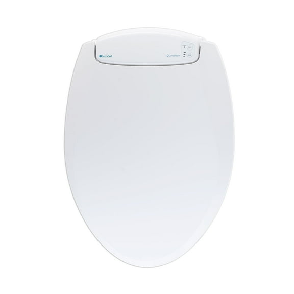 Brondell LumaWarm Heated Nightlight Toilet Seat - Elongated, White