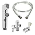 thumbnail image 1 of Brondell SimpleSpa Essential Hand-Held Bidet in Silver, All Installation Parts Included, 1 of 6