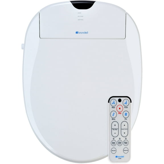Brondell Swash 1000 Advanced Bidet Toilet Seat, White