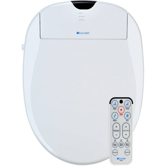 Brondell Swash 1000 Advanced Bidet Toilet Seat, White