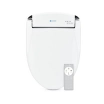 Brondell Swash DS725 Advanced Bidet Seat, Elongated White with Stainless Steel Nozzle, 9.7 lbs