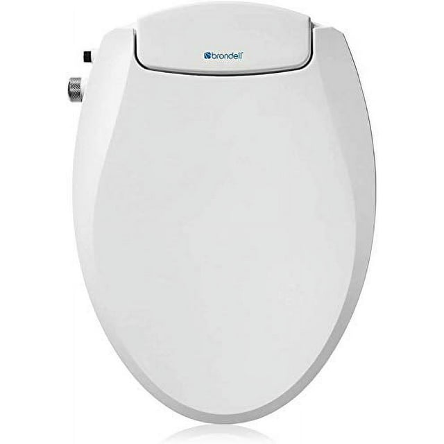 Brondell Swash Ecoseat White Round Bidet System