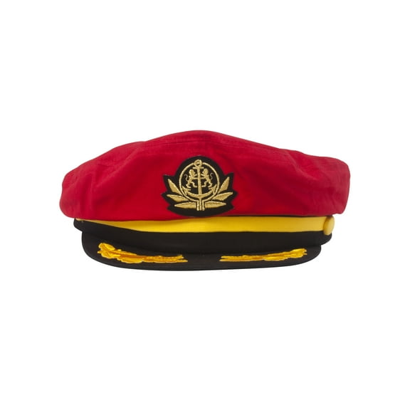 Broner Adjustable Captain Hat-Red Flagship