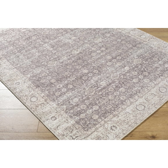 BoutiqueRugs Bronia Traditional Area Rug - Dark Brown, Cream, Dark Red - 2'2" x 3'9"