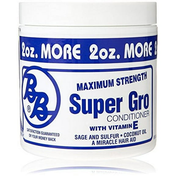 Bronner Brothers Double Strength Super Gro Maximum, 6 Ounce