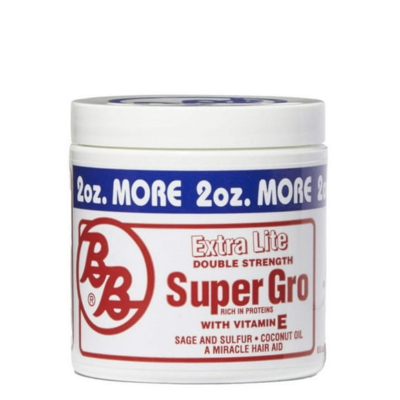 Bronner Brothers Extra Lite Double Strength Super Gro with Vitamin E.