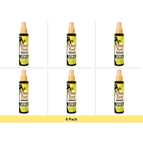 Bronner Brothers Tropical Roots Jamaican Black Castor Oil Hair Conditioner, 5 fl oz - 6 Pack