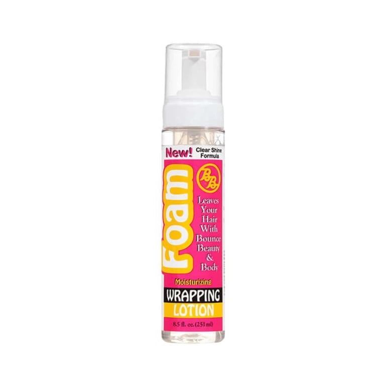 Bronner Bros. Wrapping Lotion Foam, Moisturizing Alcohol-Free