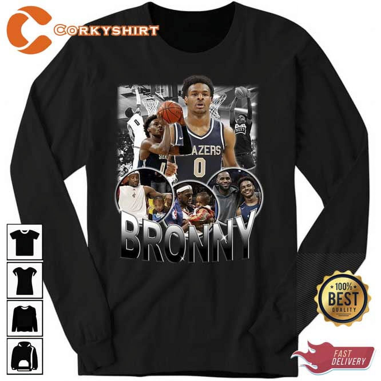bronny james sweatshirt