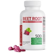 Bronson Beet Root Extra Strength Non-GMO, 500 Vegetarian Tablets